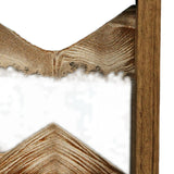 Maxbell Moving Sand Art Picture Hourglass Sandscapes Decoration for Living Room Photo Frame Brown