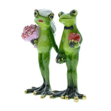 Maxbell Wedding Frog Garden Statue Resin Figurines Ornaments Backyard Cabinet Yard