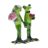 Maxbell Wedding Frog Garden Statue Resin Figurines Ornaments Backyard Cabinet Yard