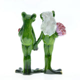 Maxbell Wedding Frog Garden Statue Resin Figurines Ornaments Backyard Cabinet Yard