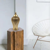 Maxbell Ginger Jar Porcelain Storage Tank Oriental for Cupboard Counter Office 18cmx18cmx38cm