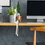 Maxbell Miniatures Thinker Statue Resin Figurine Crafts for Table Bookcase Decor 9cmx5cmx20cm