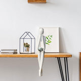 Maxbell Miniatures Thinker Statue Resin Figurine Crafts for Table Bookcase Decor 10cmx4.5cmx20cm