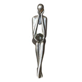 Maxbell Modern Thinker Statue Abstract Art Figurine Sculpture for Bookshelf Desktop 10cmx4.5cmx20cm