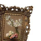 Maxbell Vintage Style Resin Photo Frame Picture Display Holder Embossed Frame