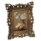 Maxbell Vintage Style Resin Photo Frame Picture Display Holder Embossed Frame