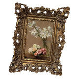 Maxbell Vintage Style Resin Photo Frame Picture Display Holder Embossed Frame