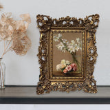 Maxbell Vintage Style Resin Photo Frame Picture Display Holder Embossed Frame