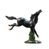 Maxbell Abstract Horse Statues Animal Sculptures Figurines for Office Wedding Decors black