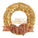 Maxbell Christmas Wreath Door Wreaths Garland for Xmas Front Yard Thanksgiving Aureate 38cm