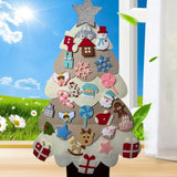 Maxbell Kids Felt Christmas Tree DIY with Detachable Ornaments Holiday Gift Durable