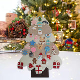 Maxbell Kids Felt Christmas Tree DIY with Detachable Ornaments Holiday Gift Durable