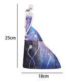 Maxbell Abstract Women Statue Figurine Sculpture Desk Wedding Bedroom Bookshelf StyleA