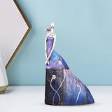 Maxbell Abstract Women Statue Figurine Sculpture Desk Wedding Bedroom Bookshelf StyleA