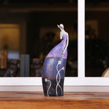 Maxbell Abstract Women Statue Figurine Sculpture Desk Wedding Bedroom Bookshelf StyleD