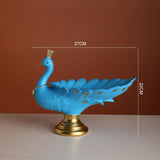 Maxbell Creative Bird Sculpture Figurine Collectible Toy Organizer Desk Tabletop