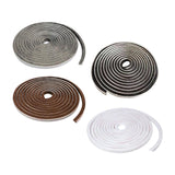 Maxbell 32.8ft Brush Seal Self Adhesive for Door Window Weatherstrip Sealing Strip Gray