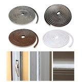 Maxbell 32.8ft Brush Seal Self Adhesive for Door Window Weatherstrip Sealing Strip Gray