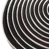 Maxbell 32.8ft Brush Seal Self Adhesive for Door Window Weatherstrip Sealing Strip Black