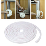 Maxbell 32.8ft Brush Seal Self Adhesive for Door Window Weatherstrip Sealing Strip White