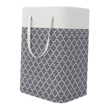 Maxbell 75L Clothes Hamper Foldable Laundry Storage Basket Durable for Bedroom Grey