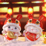 Maxbell Rabbit Piggy Bank Animal Bunny Figures Moneyboxes Sculpture Money Case Style A Size L
