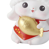 Maxbell Rabbit Piggy Bank Animal Bunny Figures Moneyboxes Sculpture Money Case Style A Size L