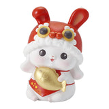 Maxbell Rabbit Piggy Bank Animal Bunny Figures Moneyboxes Sculpture Money Case Style A Size L
