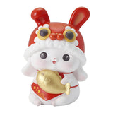 Maxbell Rabbit Piggy Bank Animal Bunny Figures Moneyboxes Sculpture Money Case Style A Size L