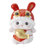 Maxbell Rabbit Piggy Bank Animal Bunny Figures Moneyboxes Sculpture Money Case Style A Size L