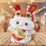 Maxbell Rabbit Piggy Bank Animal Bunny Figures Moneyboxes Sculpture Money Case Style A Size L