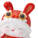 Maxbell Rabbit Piggy Bank Animal Bunny Figures Moneyboxes Sculpture Money Case Style B Size L