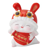 Maxbell Rabbit Piggy Bank Animal Bunny Figures Moneyboxes Sculpture Money Case Style B Size L