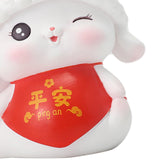Maxbell Rabbit Piggy Bank Animal Bunny Figures Moneyboxes Sculpture Money Case StyleC Size  M