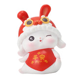 Maxbell Rabbit Piggy Bank Animal Bunny Figures Moneyboxes Sculpture Money Case StyleC Size  M