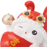 Maxbell Rabbit Piggy Bank Animal Bunny Figures Moneyboxes Sculpture Money Case Style E Size M