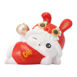 Maxbell Rabbit Piggy Bank Animal Bunny Figures Moneyboxes Sculpture Money Case Style E Size M