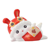Maxbell Rabbit Piggy Bank Animal Bunny Figures Moneyboxes Sculpture Money Case Style F Size M