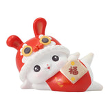 Maxbell Rabbit Piggy Bank Animal Bunny Figures Moneyboxes Sculpture Money Case Style F Size M