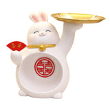 Maxbell Rabbit Figurine Table Centerpiece Entrance Key Holder Modern Jewelry Tray Style A