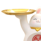 Maxbell Rabbit Figurine Table Centerpiece Entrance Key Holder Modern Jewelry Tray Style B