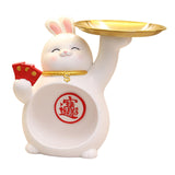 Maxbell Rabbit Figurine Table Centerpiece Entrance Key Holder Modern Jewelry Tray Style C