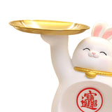 Maxbell Rabbit Figurine Table Centerpiece Entrance Key Holder Modern Jewelry Tray Style D