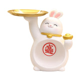 Maxbell Rabbit Figurine Table Centerpiece Entrance Key Holder Modern Jewelry Tray Style D