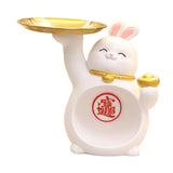 Maxbell Rabbit Figurine Table Centerpiece Entrance Key Holder Modern Jewelry Tray Style D