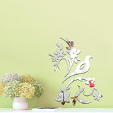 Maxbell Bird Wall Art Decor Wall Hanging Silhouette for Home Indoor Outdoor Balcony