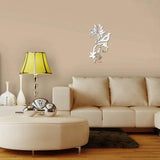 Maxbell Bird Wall Art Decor Wall Hanging Silhouette for Home Indoor Outdoor Balcony