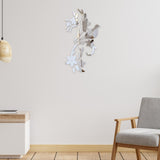 Maxbell Bird Wall Art Decor Wall Hanging Silhouette for Home Indoor Outdoor Balcony