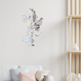 Maxbell Bird Wall Art Decor Wall Hanging Silhouette for Home Indoor Outdoor Balcony