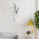 Maxbell Bird Wall Art Decor Wall Hanging Silhouette for Home Indoor Outdoor Balcony